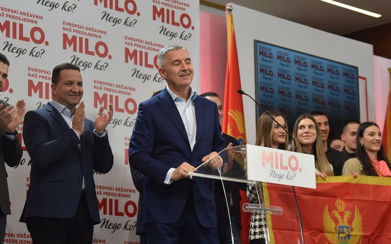 DPS najavio pobjedu Đukanovića u drugom krugu