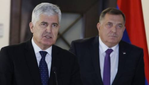 Dragan Čović i Milorad Dodik sutra o formiranju vlasti na državnom nivou