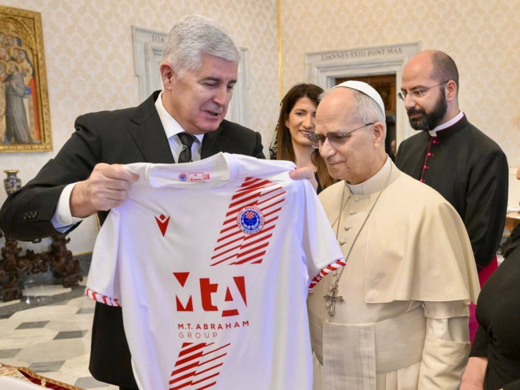 Dragan Čović i Papi Lavu pokonio dres Zrinjskog