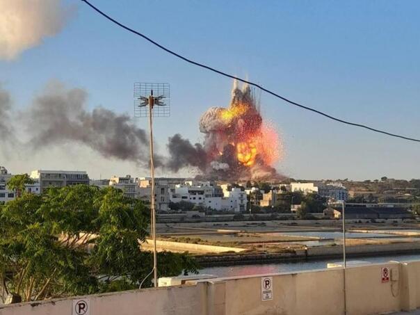 Drama na Malti: Serija detonacija potresla Salinu