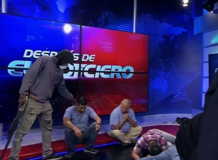 Drama u Ekvadoru: Naoružani muškarci upali u TV emisiju