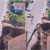 Drama u Mladenovcu: Urušio se dio puta, mještani strahuju za kuće