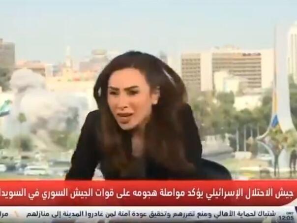 Dramatičan snimak iz Sirije: Eksplozija uživo usred TV emisije