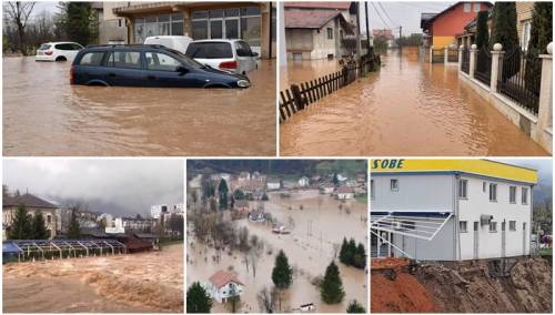 Dramatične slike poplava: Najteže u KS i RS