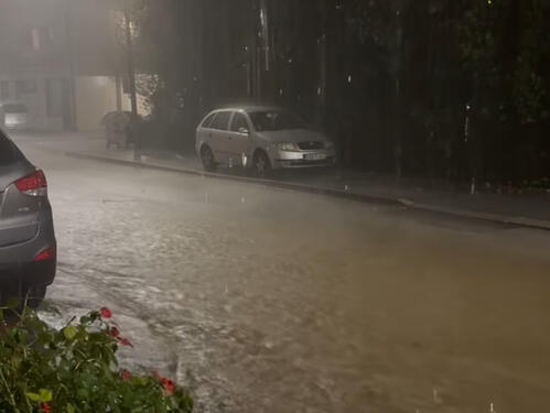 Dramatični snimci iz Jablanice, bujice preplavile saobraćajnice