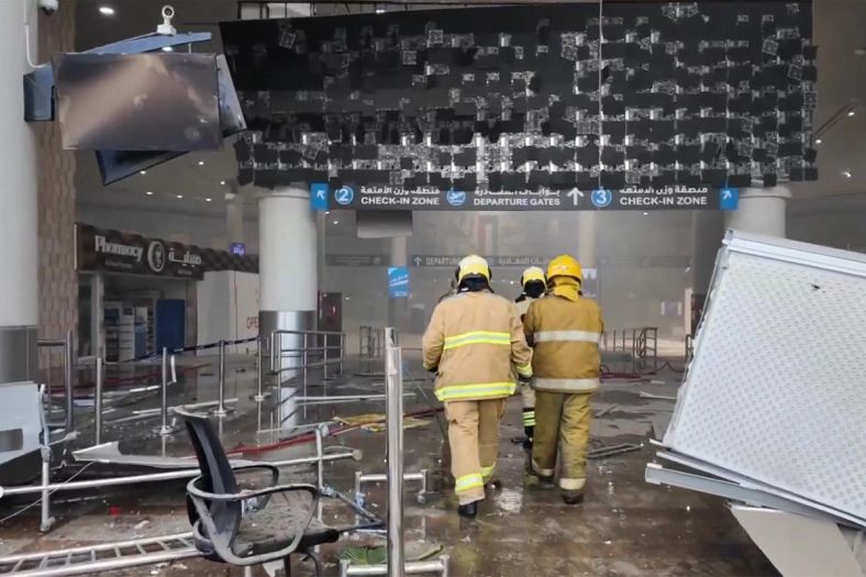 Dramatični snimci iz Kuvajta nakon iranskog raketiranja: Aerodrom van funkcije