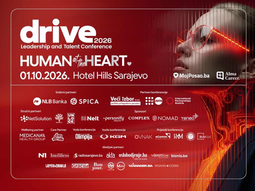 DRIVE 2026: Budućnost rada počinje ljudima