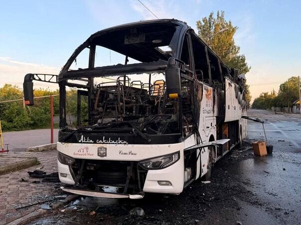 Dron pogodio autobus u Donjecku: Sedam mrtvih i 11 ranjenih