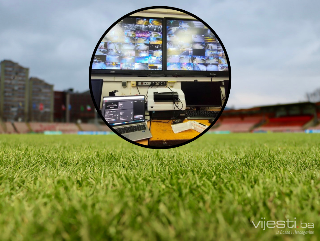 Dronovi i vozila s integrisanim kamerama u osiguravanju meča u Zenici