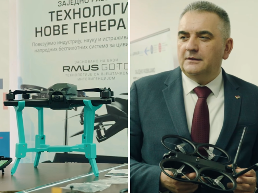 Dronovi "Muva" i "Gavran" proizvodit će se u RS-u