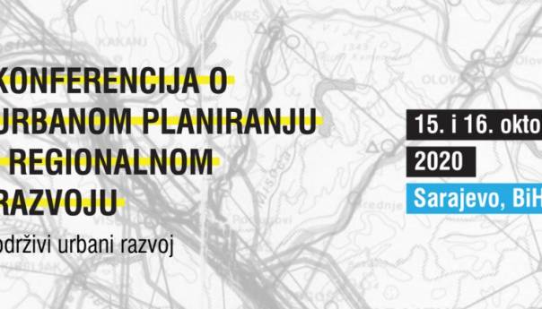 Druga konferencija o urbanom planiranju i regionalnom razvoju online