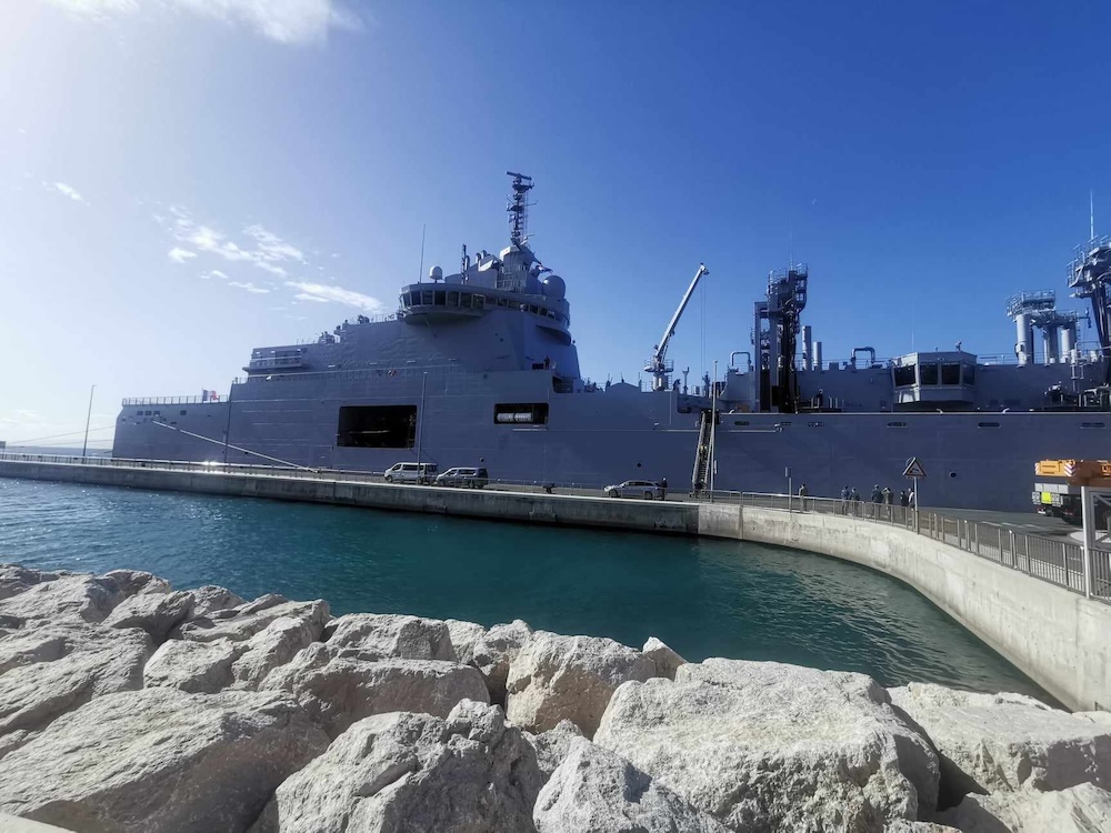 Drugi najteži brod francuske mornarice iznenadio Splićane