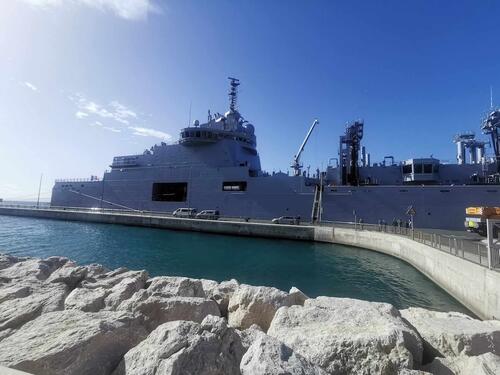 Drugi najteži brod francuske mornarice iznenadio Splićane