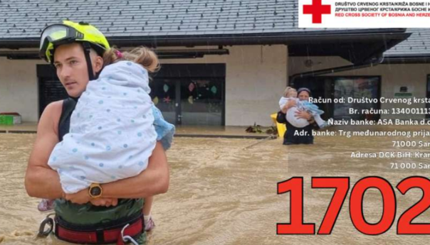 Društvo Crvenog križa BiH odobrilo novčanu pomoć Sloveniji