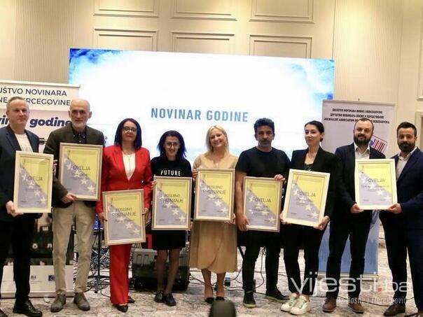 Društvo novinara BiH: U Tuzli dodijeljena nagrada Novinar godine
