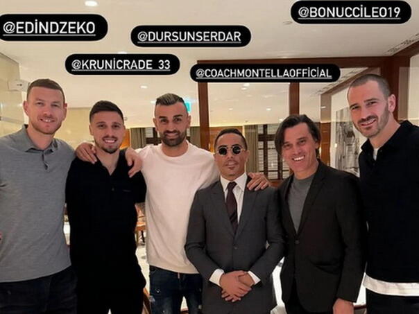 Druženje fudbalskih velikana na večeri u Istanbulu