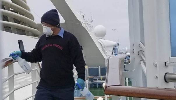 Državljanin Srbije među zaraženim članovima posade na kruzeru kod San Francisca