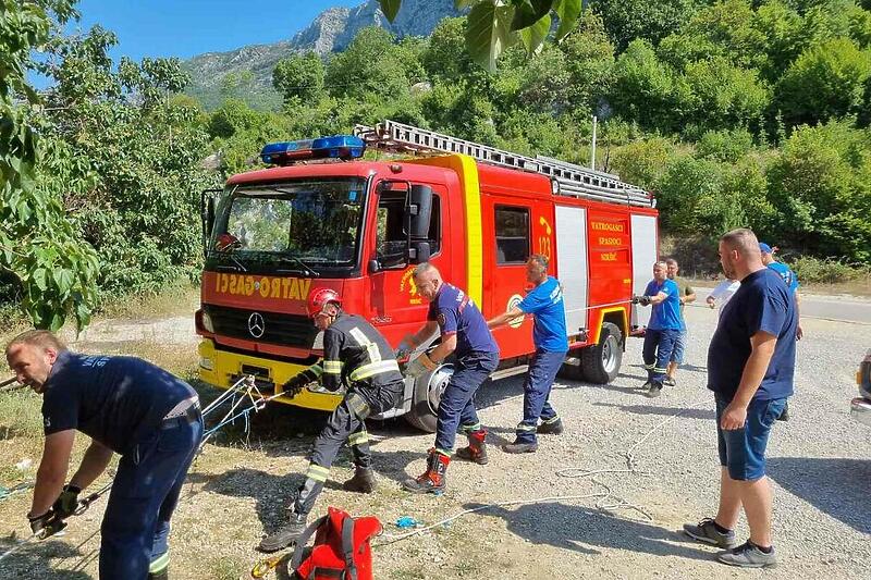 Državljanka BiH izvučena iz provalije u blizini manastira Ostrog u Crnoj Gori