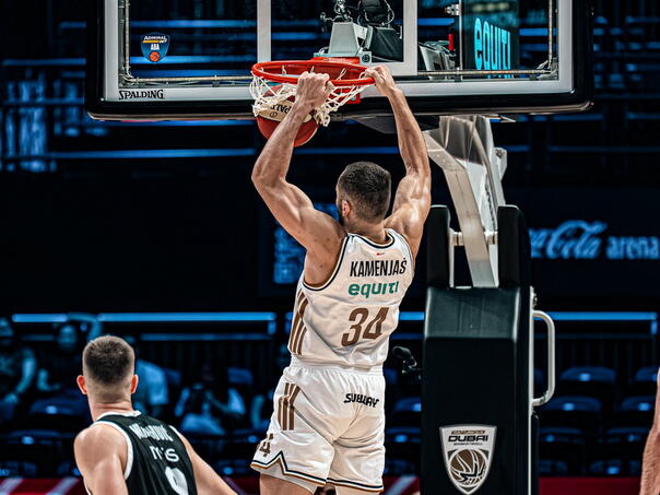 Dubai savladao Partizan, dobre partije Kamenjaša i Kondića