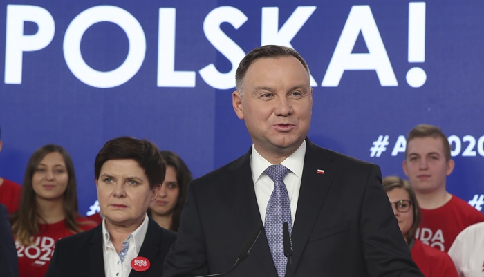 Duda nadomak pobjedi na predsjedničkim izborima