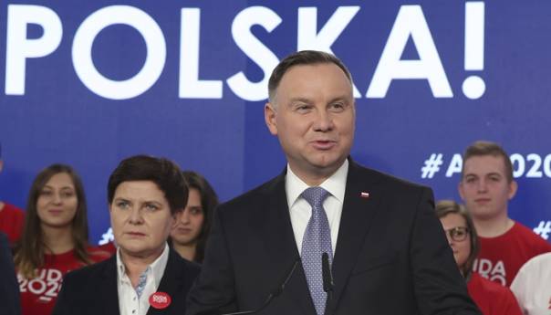 Duda nadomak pobjedi na predsjedničkim izborima