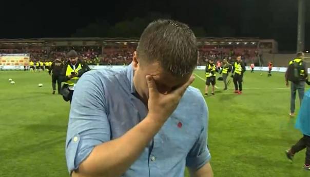 Dudić u suzama: Ovo je za sve Mostarce, ostat će zapisano u historiji