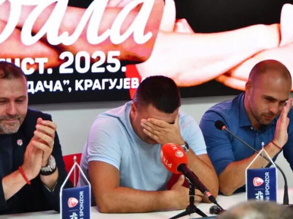 Dudić zaplakao na oproštaju od Radničkog: Nije zbogom, nego doviđenja