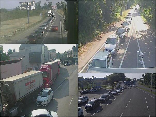 Duga zadržavanja na izlazu na GP Velika Kladuša, Bosanska Kostajnica i Bosanska Gradiška