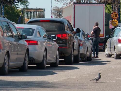 Duge kolone vozila na izlazu iz BiH, evo gdje su radovi