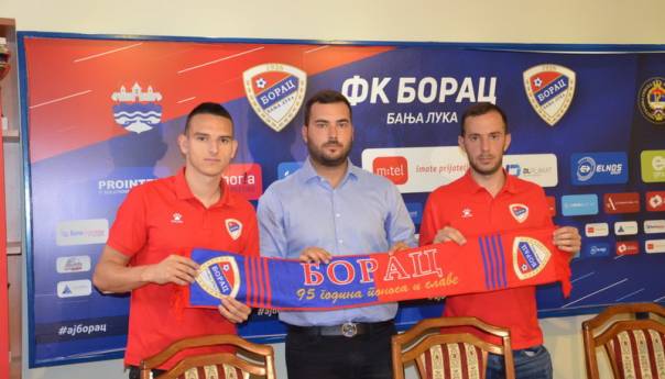 Dujaković i Vukmanović novi fudbaleri Borca