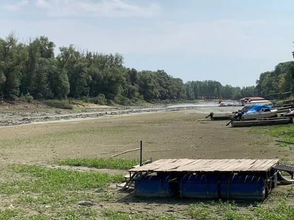 Dunav oborio rekord star 117 godina: Rekordno nizak nivo vode