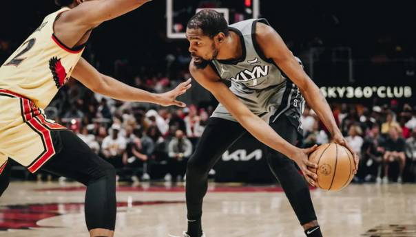 Durantovih rekordnih 55 poena nedovoljno Brooklynu protiv Atlante