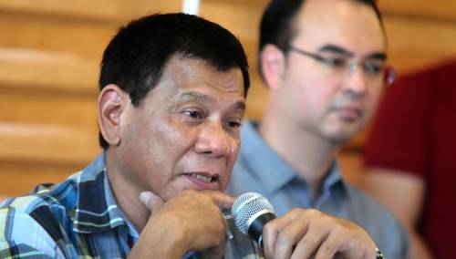 Duterte najavio kandidaturu za potpredsjednika da nastavi 'krstaški rat'