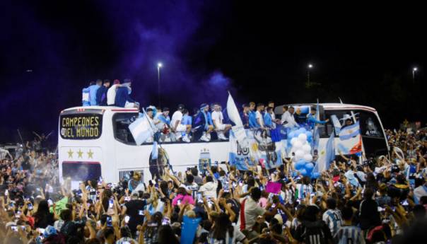 Dva miliona Argentinaca u transu dočekali šampione