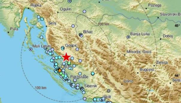 Dva nova potresa na Jadranu