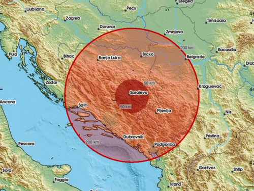 Dva zemljotresa pogodila BiH, jeste li ih osjetili?