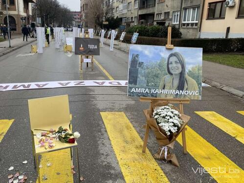 Dvije godine od ubistva Amre Kahrimanović: Mirni protesti u Tuzli