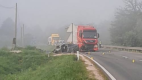 Dvije osobe poginule u saobraćajnoj nesreći kod Maglaja