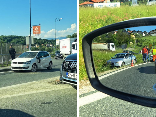 Dvije saobraćajne nezgode u Vogošći, povrijeđeno dijete?