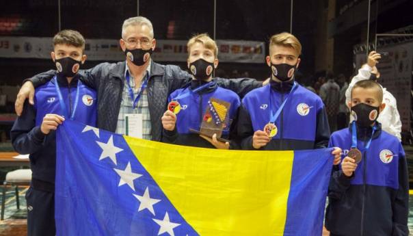 Dvije zlatne medalje za BiH na Evropskom prvenstvu u taekwondou za kadete