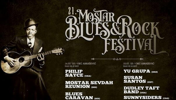 Dvodnevno izdanje Mostar Blues & Rock Festivala donosi bogat program