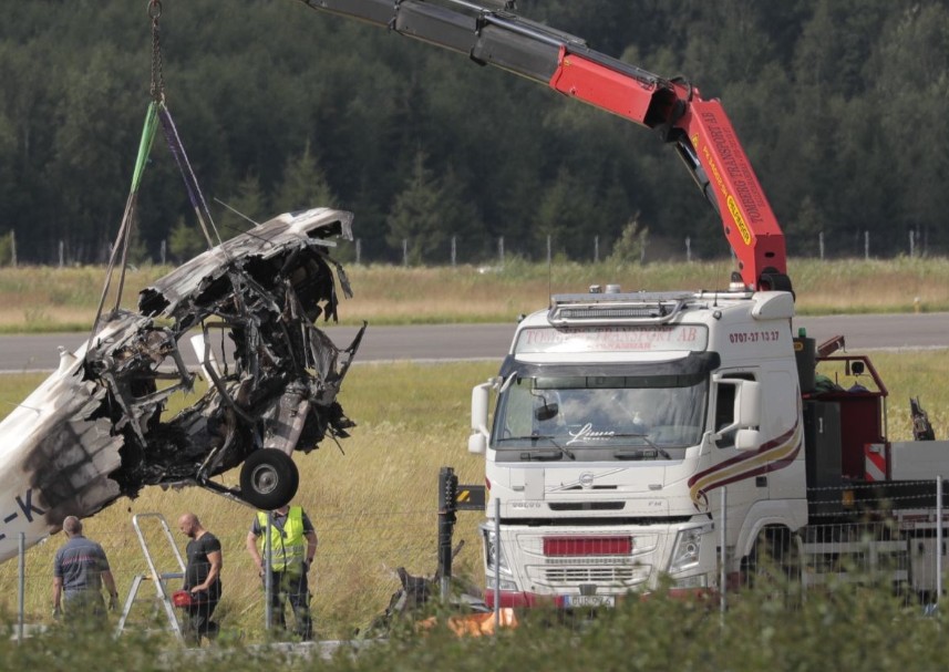 Dvoje mrtvih u padu malog aviona u Slovačkoj