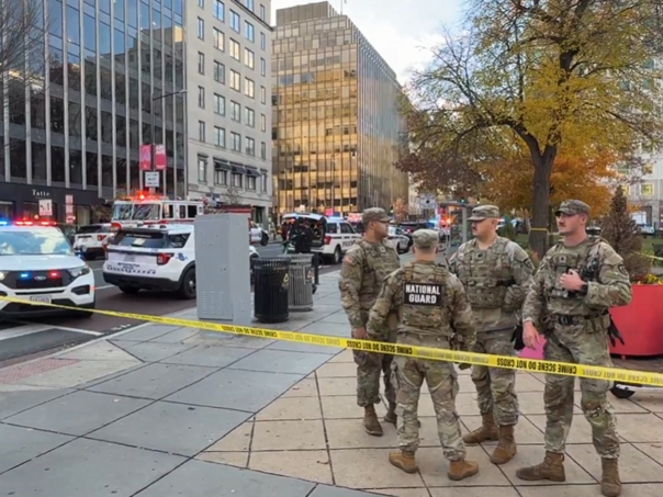 Dvojica pripadnika Nacionalne garde ubijena, Bijela kuća u blokadi