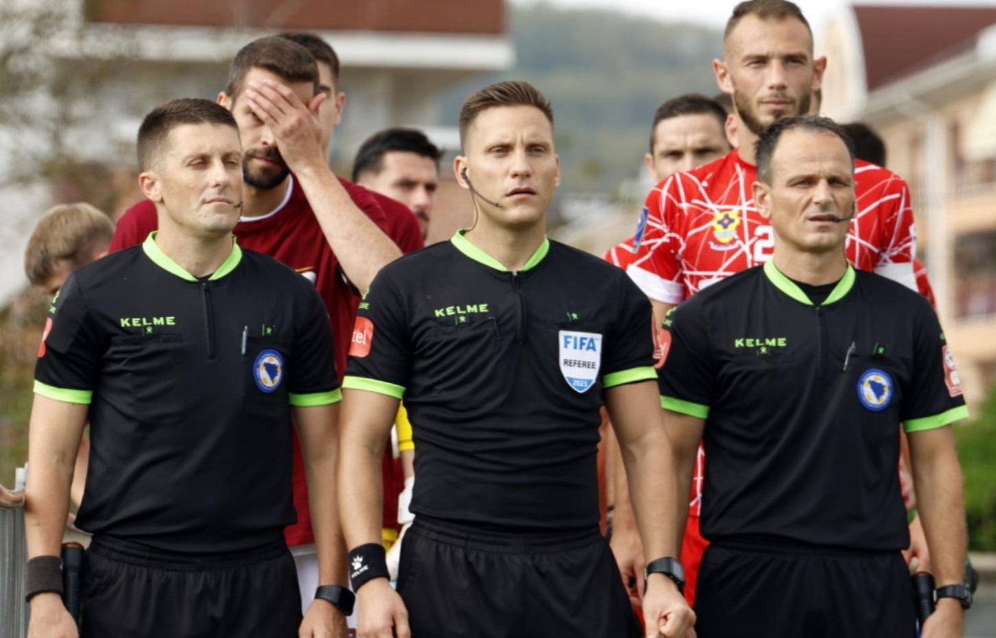 Dvojica sudija promijenjena pred meč na Grbavici