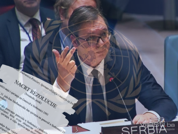 Dvostruki debakl Vučića: Poraz svjetskih razmjera na rezoluciji o Srebrenici