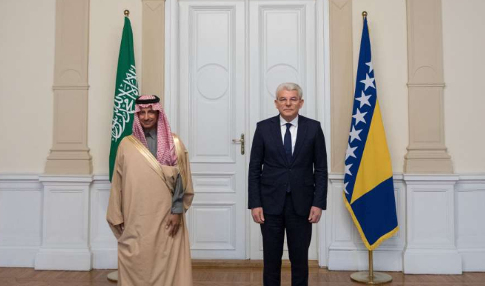 Džaferović i Al-Khateeb razgovarali o ekonomskoj saradnji, s naglaskom na oblast turizma