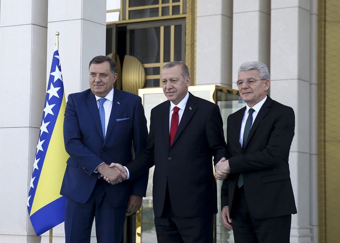 Džaferović i Dodik danas sa Erdoganom