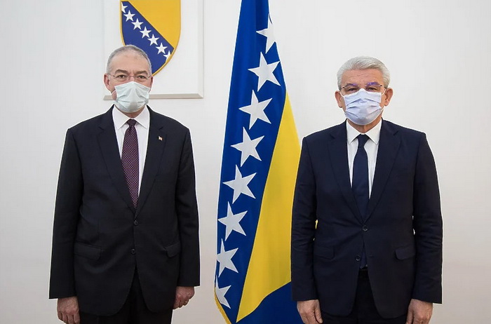 Džaferović i Girgin razgovarali o izgradnji autoputa Sarajevo - Beograd