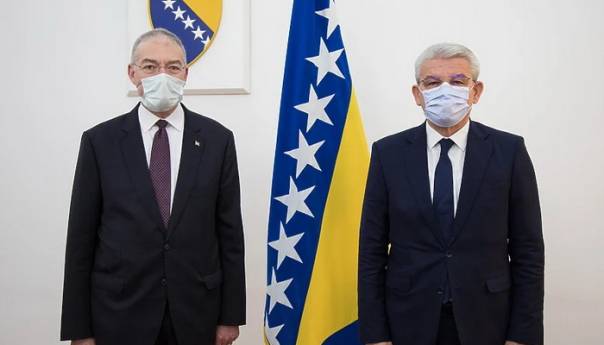 Džaferović i Girgin razgovarali o izgradnji autoputa Sarajevo - Beograd