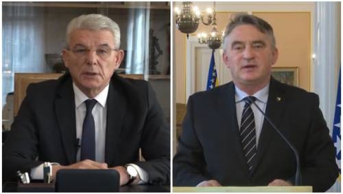 Džaferović i Komšić na konferenciji “Čuvamo mir, sjećamo se žrtava”